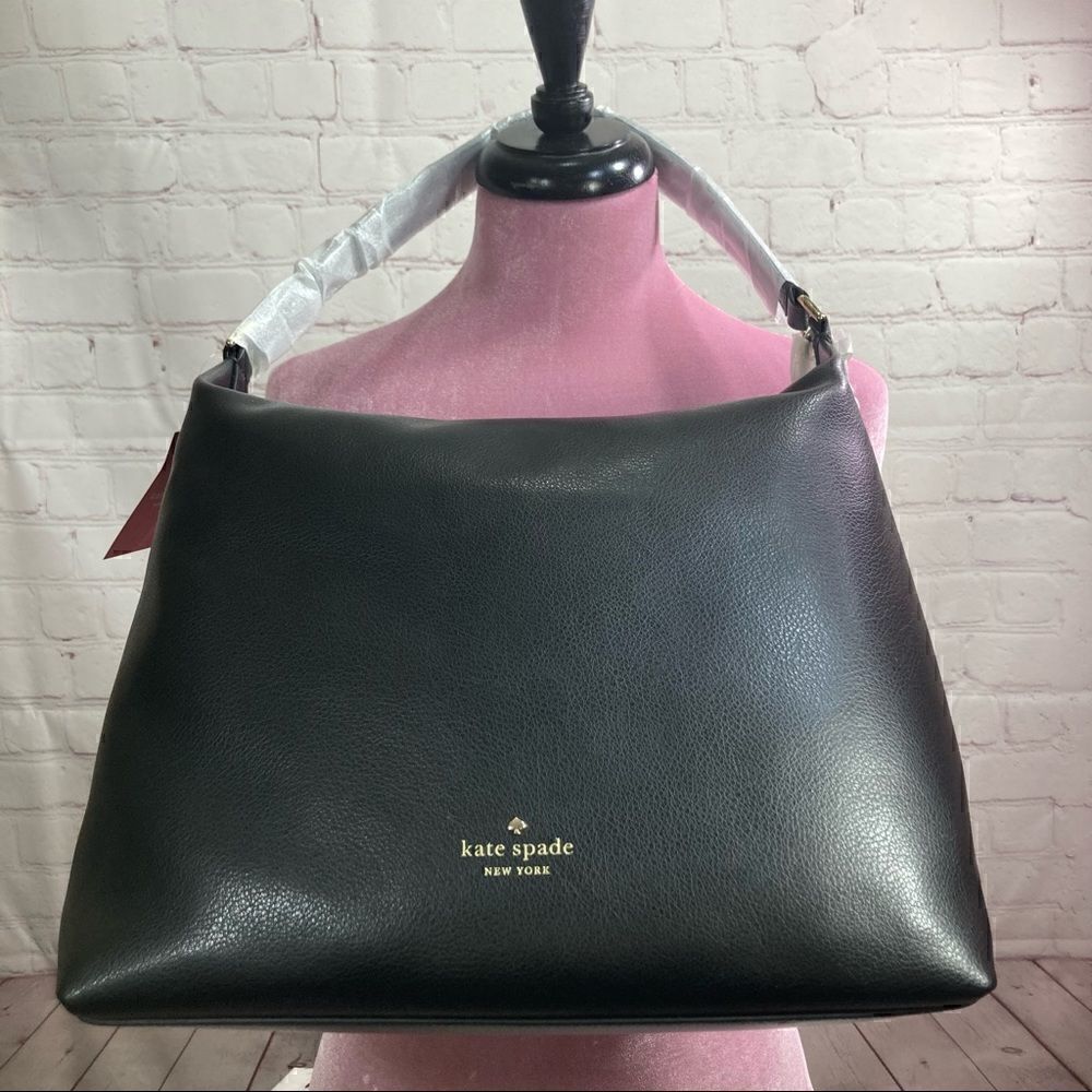 KATE SPADE GREENE STREET KAIA (white dove) Perfect bag Travel Bag! Holds a lot - Picture 14 of 15
